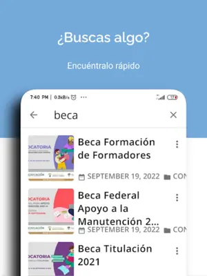 Beca Progresar App android App screenshot 0