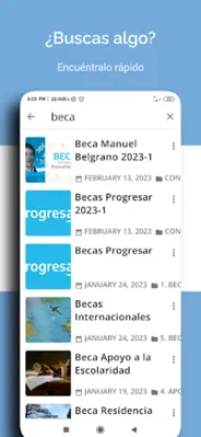 Beca Progresar App android App screenshot 6